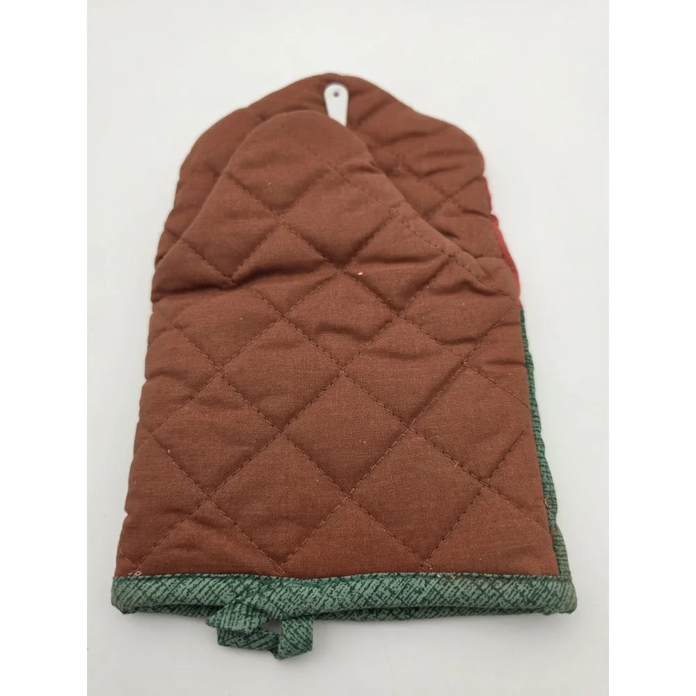 Now Vintage Retro Thanksgiving Turkey Oven Mitt - Y2k